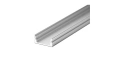 Profil srebrny 1m MiniLUX12 (do RGBW) nawierzchniowy do taśmy led rgbw o szerokości 12mm