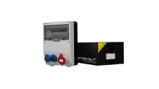 Rozdzielnica budowlana TD-S/FI 32A 2x230V Schuko Doktorvolt 6725