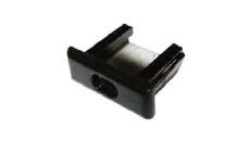 Zaślepka miniLUX12 czarna z otworem