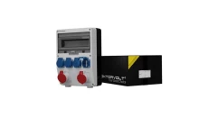 Rozdzielnica budowlana TD 2x16A 4x230V Schuko Doktorvolt 6084