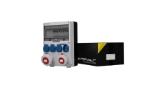 Rozdzielnica budowlana TD-S 32A 16A IP67 4x230V Schuko Doktorvolt 0069