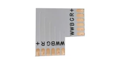 Złączka narożna PCB taśma RGB+CCT 12mm t+t