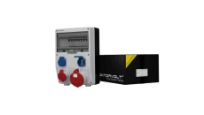 Rozdzielnica budowlana TD-S 63A 16A 2x230V Schuko Doktorvolt 0397