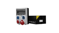 Rozdzielnica budowlana TD 63A 16A 2x 230V Schuko Doktorvolt 2244