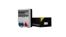 Rozdzielnica budowlana z licznikiem 3F TD-S/FI 16A 2x230V Doktorvolt 9665