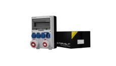 Rozdzielnica budowlana TD 32A 16A IP67 4x230V Schuko Doktorvolt 2213