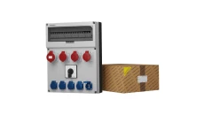 Rozdzielnica budowlana z łącznikiem 0-1 GR-S/FI 32A 3x16A 5x230V Doktorvolt 0441