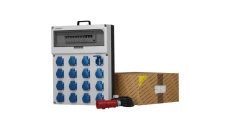 Rozdzielnica budowlana z kablem GR-S/FI SKH 16x230V Schuko Mennekes Doktorvolt 0625