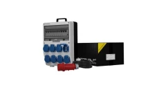 Rozdzielnica budowlana z kablem TD-S/FI SKH 8x230V Schuko Doktorvolt 9719