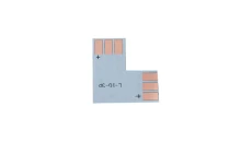 Złączka narożna PCB taśma DUA WHITE 8mm t+t