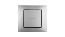 Vestra Łącznik 1-biegunowy bez ramki z podświetleniem podtynkowy IP20 srebrny 3823-16