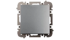 Vestra Łącznik zwierny światło bez ramki podtynkowy IP20 srebrny 3813-16