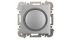 Vestra Ściemniacz LED obrotowy bez ramki podtynkowy IP20 srebrny 3807-16