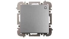 Vestra Łącznik zwierny dzwonek bez ramki podtynkowy IP20 srebrny 3814-16