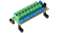 Dystrybutor zasilania (łączówka, rozgałęźnik) 2-we/8-wy max.24VDC 8A bezpiecznik 8x1A obudowa na ścianę LZ-8/E