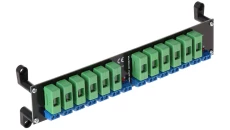 Dystrybutor zasilania (łączówka, rozgałęźnik) 2-we/2x6-wy max.24VDC 5A bezpiecznik 12x1A LZ-12/R