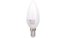 Żarówka LED E14 3W 200lm 3000K świeczka LD-SMGC30B-30