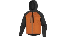 BLUZA Z DWÓCH MATERIAŁÓW: POLIAMID RIPSTOP PIKOWANY POWLEKANY PU I POLIESTER, 2 WARSTWY LAMINOWANE