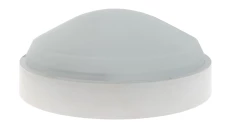 Oprawa BARSA, E27 z czujnikiem ruchu HF, 100W, biała-polipropylen, klosz matowy-szkło, IP54 A21510-M-HF