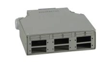 Przełącznica światłowodowa na szynę DIN/TH35 6xSC duplex EM/FTTHDIN6SCD