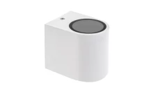 Oprawa elewacyjna Parete GU10 x1 Jednokierunkowy kinkiet 250V IP54 80 x 73 x 95mm Biały