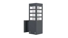 Kinkiet zewnętrzny RADO III K DG, E27 max 18W, kolor antracyt 0438621