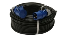 Przedłużacz kempingowy elCORD CEE 16A-3 230V IP44 50m H07RN-F 3G2,5 (gumowy OPD) z wt. i gn. CEE 16A-3P 30226500