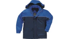 Kurtka z poliestru oxford powlekanego poliuretanem z podszewką deltalu kolor granatowo-niebieski rozmiar XL CORP HARRIBIXG2
