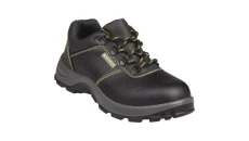 Półbuty ze skórzanego kruponu barwionego podeszwa z dwuwarstwowego pu kolor czarny rozmiar 35 PIED GOUL2SPNO35