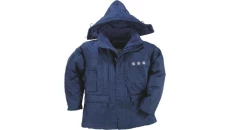 Kurtka z poliestru (85) i bawełny (15) z podszewką watowaną 3m thinsulate™ kolor granatowy rozmiar M CORP LAPO2BLTM