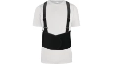 Pas podtrzymujący z poliestru i elastanu kolor czarny rozmiar M CORP CEINT04TM