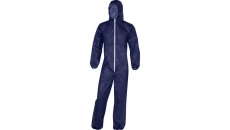 Kombinezon z kapturem z włókniny polipropylenowej kolor granatowy rozmiar XXL CORP PO109XX