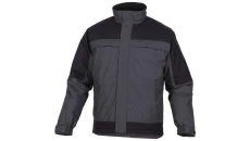 Kurtka z poliamidu powlekanego poliuretanem kolor szaro-czarny rozmiar XXL CORP TOREZGNXX