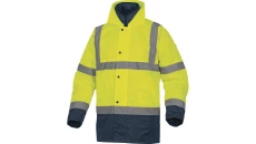 Kurtka ostrzegawcza przeciwdeszczowa 3 w 1 z poliestru oxford powlekanego poliuretanem - klasa 3 - pikowana podpinka z poliestru