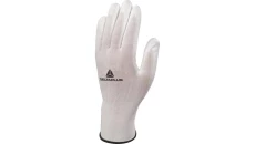 Rękawice dziane z poliestru (100) dłoń powlekana poliuretanem ścieg 13 kolor biały rozmiar 8 MAIN VE702P08