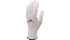Rękawice dziane z poliamidu (100) dłoń powlekana poliuretanem ścieg 13 kolor biały rozmiar 10 MAIN VE70210