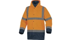 Kurtka ostrzegawcza przeciwdeszczowa 3 w 1 z poliestru oxford powlekanego poliuretanem - klasa 3 - pikowana podpinka z poliestru