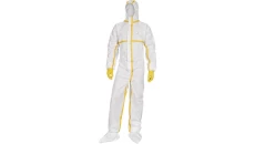Kombinezon z włókniny z kaputrem jednorazowego Użytku kolor biały rozmiar XXL DT216XX