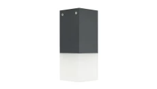 Oprawa sufitowa Cube CB-S DG, E27 max 20W, kolor antracyt, 0438621