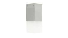 Oprawa sufitowa Cube CB-S AL, E27 max 20W, kolor srebrny, 0438621