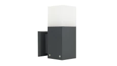 Kinkiet zewnętrzny Cube CB-K DG, E27 max 20W, kolor antracyt, 0438621