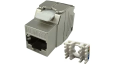 Moduł keystone RJ45 STP kat.6A ekranowany beznarzędziowy Alantec Plus