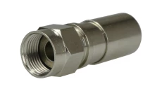 Wtyk antenowy F kompresyjny HQ na przewód Triset-113 TC6 Trishield 3SH75 RG6