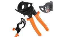 NOŻYCE DO KABLI ZAPADKOWE IZOLOWANE OBCINAKI ZĘBATKOWE 240 mm2 UCINAK