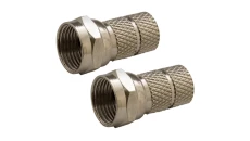 Wtyk antenowy F nakręcany 7,0mm na przewód YWDXpek /komplet 2szt./