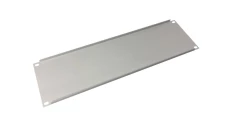 Zaślepka 19 4U metalowa, szara SA-Z-19-4U-S