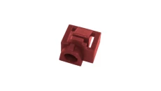 Blokada gniazda RJ45 przed nieautoryzowanym wpięciem, kolor czerwony WT-BG-05