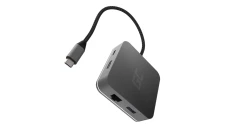 Green Cell Adapter, Przejściówka, GC HUB2 USB-C 6w1 (USB 3.0 HDMI Ethernet USB-C) do Apple MacBook, Dell XPS i innych