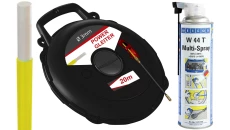 Pilot do przeciągania kabla włókno szklane w kasecie 3mm 20m / WK320 / WŁÓKNO W KASECIE 3/20m + ŻEL + AKCESORIA