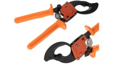 Nożyce do kabli i przewodów 240 mm2 / FI: 32mm / Nożyce zapadkowe do kabli 240 / Obcinaki zębatkowe do kabli / NZF-32A